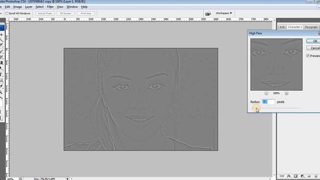 How to sharpen image in photoshop Fast смотреть онлайн