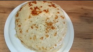 Дрожжевые блины с манкой