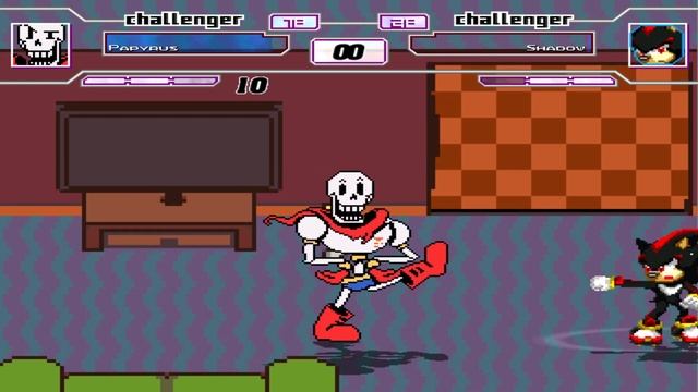 PAPYRUS VS EVIL RYU AMAZING FIGHT | KAZOTSKY KICK IN SURVIVAL MODE | FUNNY GAMING смотреть онлайн