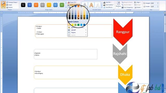 Details of Smart art design and use part-2 in MS Word Tutorials || ITLabBD смотреть онлайн