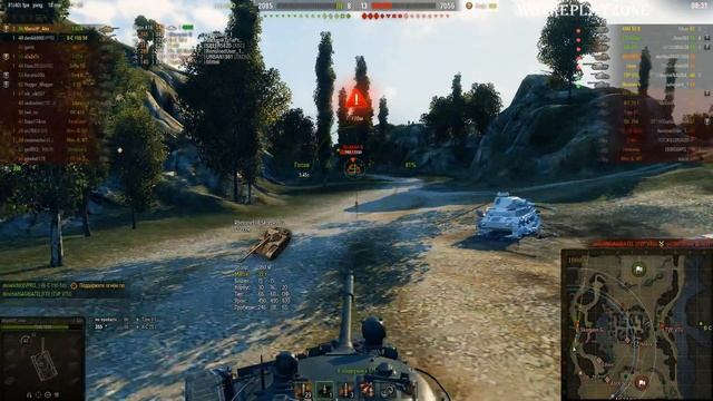 Т-62А 11000 DMG Монастырь WoT смотреть онлайн