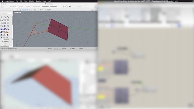 ARCHICAD – Grasshopper Live connection: Algorithmic Roof design смотреть онлайн