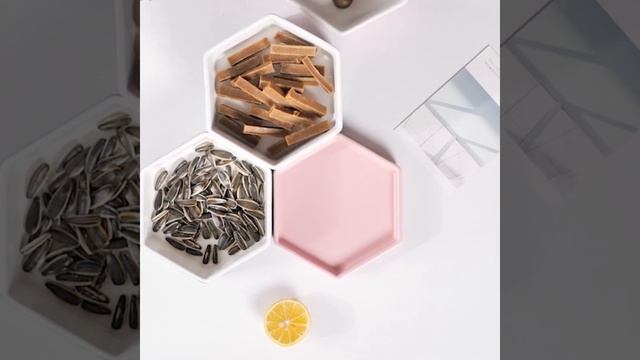 FENN New Fashion Polygonal Ceramic Plates смотреть онлайн
