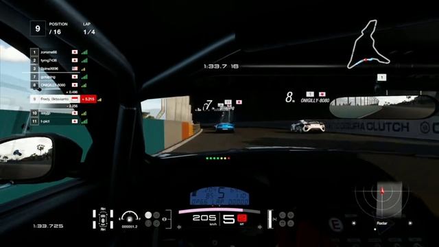 Gran Turismo Sport | Jaguar F-type Gr.4 | Cockpit View | Daily Race | Dragontrail Seaside. смотреть онлайн