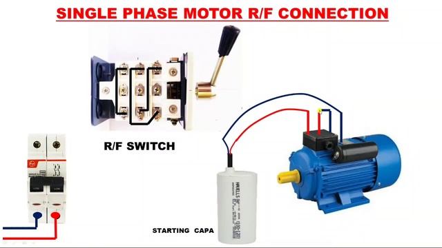 Single Phase Motor Reverse Forward Connection! Single Phase Motor को Reverse Forward कैसे घुमाये смотреть онлайн