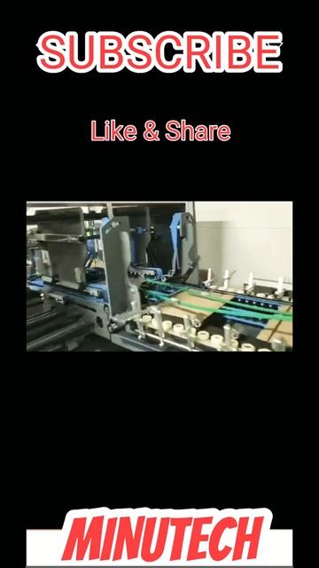 PVC FILM DOUBLE WINDOWS PATCHING MACHINE TISSUES FOLDER BOXES FOLDER MACHINE #Shorts смотреть онлайн