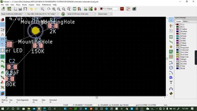 5V Power Supply for ESP8266 | PCB Design & Schematic смотреть онлайн