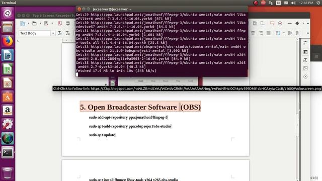 Simple Screen Recorder Tutorial for Ubuntu Linux смотреть онлайн