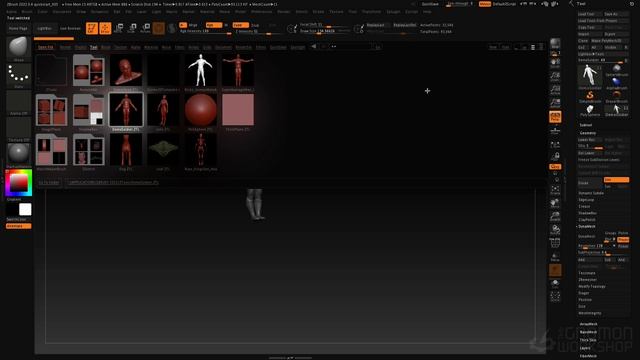 01. Quickstart Guide to ZBrush 2022 (1) смотреть онлайн