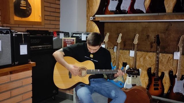 Обзор акустической гитары Tyma HG-350S | SKIFMUSIC.RU