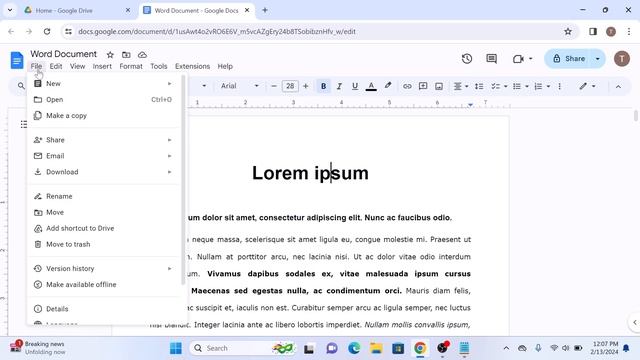 How to Convert Google Docs to PDF смотреть онлайн
