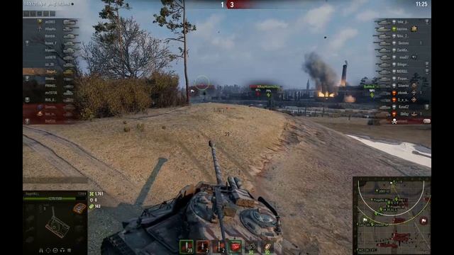 WoT Super Pershing T26E4 How To Use Bush смотреть онлайн