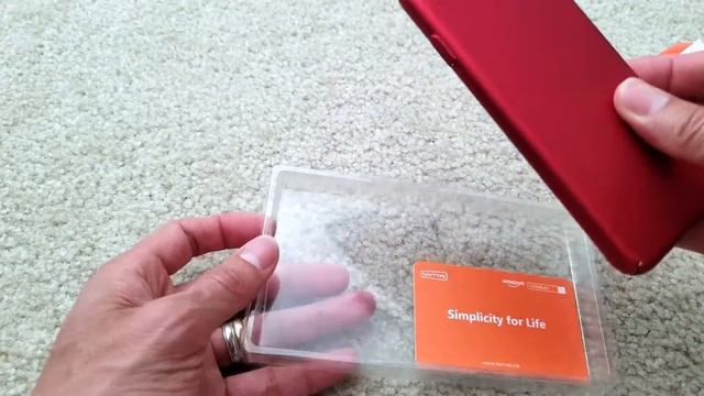 Unboxing Ultra Thin Apple iPhone 7 8 Satin Red Rubberized Protective Case! 7 11 18 смотреть онлайн