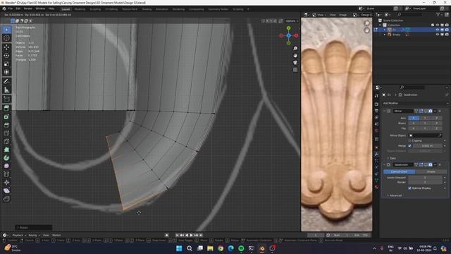 Master 3D Ornament Modeling in Blender: Design 02 - Part 03 | #blender #3d #ornaments #design #mode смотреть онлайн