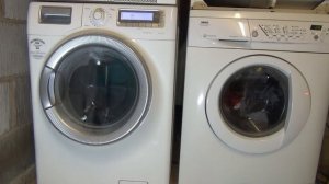 Wash race No.4 : Zanussi vs Electrolux : Cotton 60'c rinses and Inter spins (pt 4 of 5)
