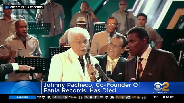 Salsa Legend Johnny Pacheco Dies