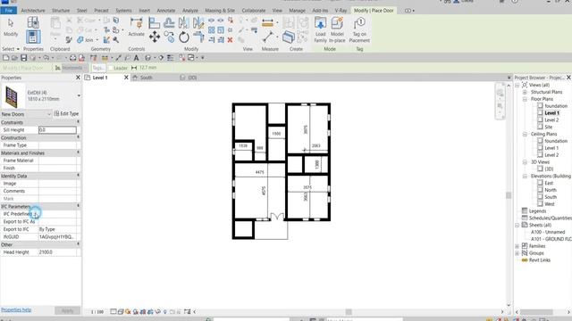 HOW TO CREATE HOUSE DESIGN_2 BEDROOMS FLOOR PLAN IN REVIT FREE (CHAPTER 1) смотреть онлайн