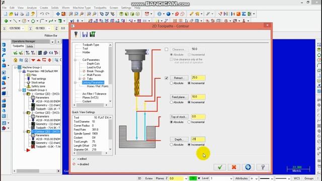 MASTERCAM X5 BASIC CNC Milling 15 смотреть онлайн