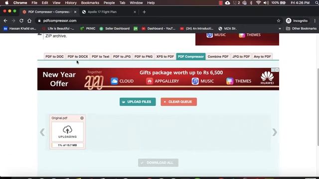 How to Compress PDF File into Smaller Size without Loosing Quality and without Software смотреть онлайн
