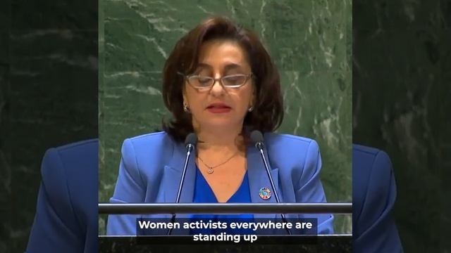 International Women's Day! Powerful speech. смотреть онлайн