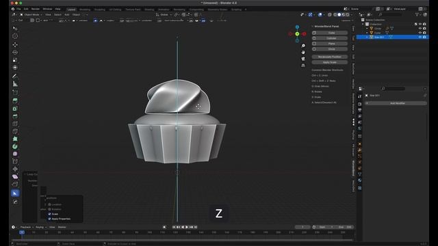 Blender Easy PUDDING CAKE | BEGINNERS смотреть онлайн