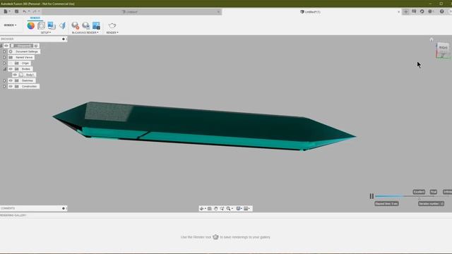 Creating a Crystal in Fusion 360 смотреть онлайн