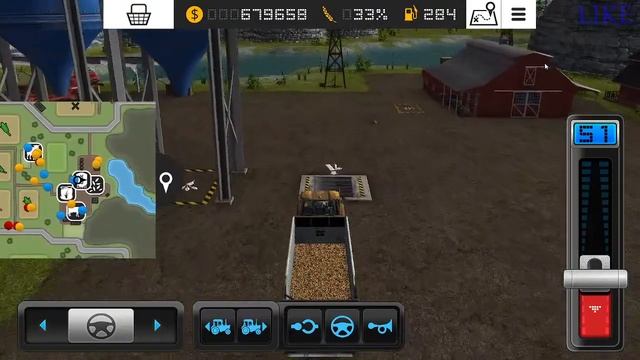 TRANSPORT WATERMELONE WITH LAMBORGHINI TRACTOR Vs JOHN DERRE TRACTORS - Farming Simulator 22