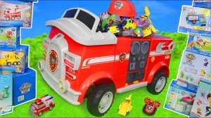 Щенячий патруль электрическая пожарная машина для детей