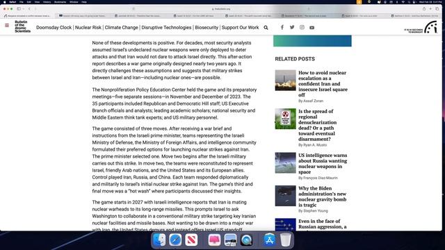 American Think Tanks Concluded A Quick Nuclear War Will Occur If Iran And JJ's Battled! смотреть онлайн