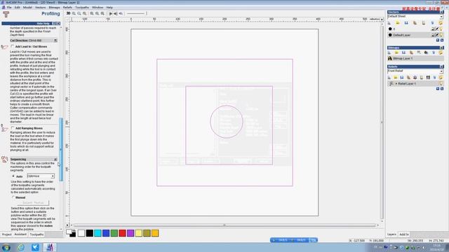 DXF to Artcam, to G CODE смотреть онлайн