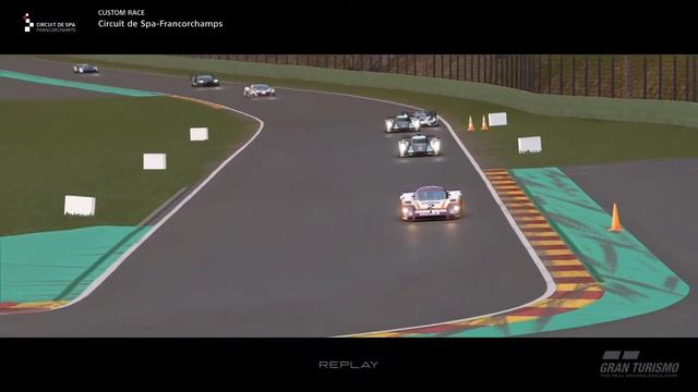 Gran Turismo™SPORT Jaguar XJR-9 SPA смотреть онлайн