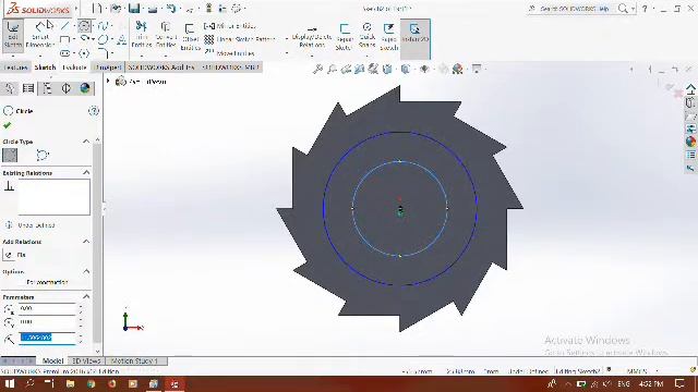 Solid Works- Milling Machine Cutter смотреть онлайн