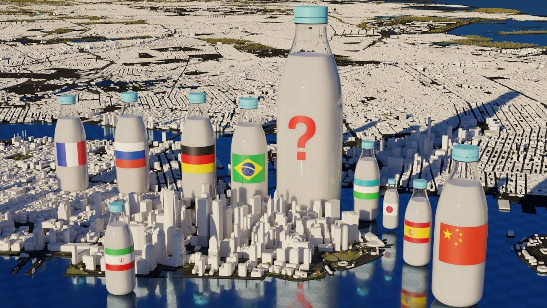 Сравнение : Сколько каждая страна в Мире производит молока в год ? смотреть онлайн