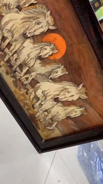 7 horse 3D wall frame смотреть онлайн