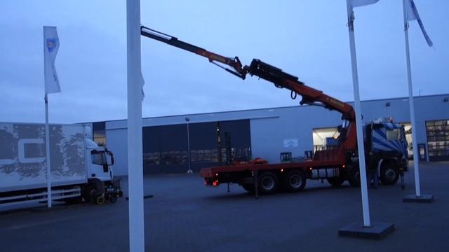 VOLVO F12 8X2 MANUAL PALFINGER FULL STEEL смотреть онлайн