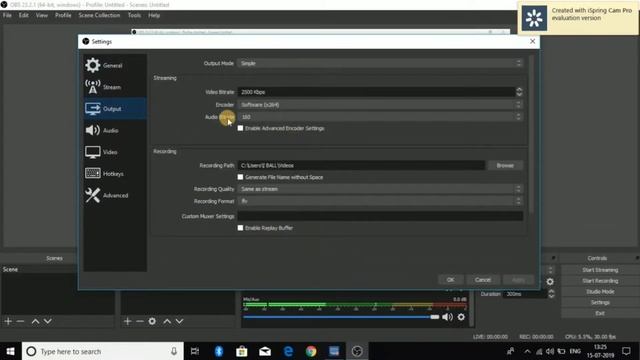 how to change video format on obs studio | change FLV to MP4 in OBS studio смотреть онлайн
