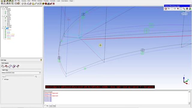 Structured HEXA meshing using Ansys ICEM CFD Part 1 смотреть онлайн