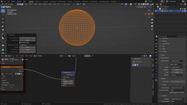 Displacement Not Working In Blender