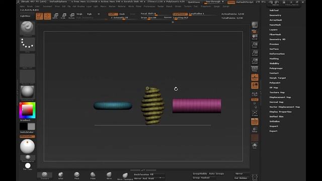 POLYGROUPS NO ZBRUSH, com Giovani Kososki | WorkBox смотреть онлайн