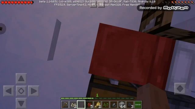 Sky block snowy biom (ilk video) Minecraft смотреть онлайн