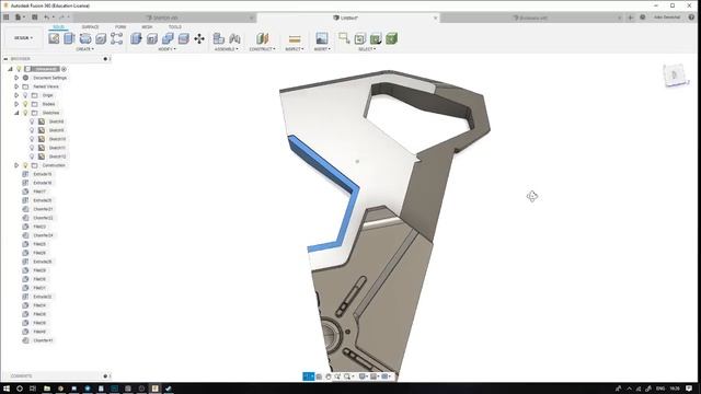 Quick Fusion 360 Warmup - Kitbash Part смотреть онлайн