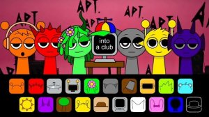 Incredibox Sprunki - Apt Cover (Rose and Bruno Mars -Apt)