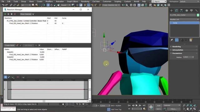 MS3D | 3dsmax | CAT rig | Reaction Manager (HUN) смотреть онлайн