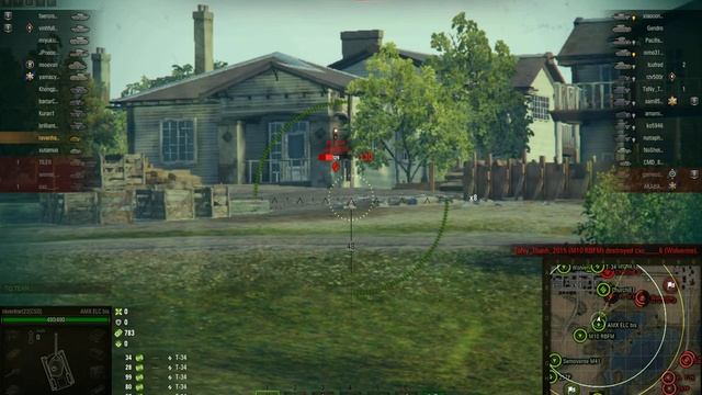 World of Tanks AMX ELC bis - One fine LT. 3 kills, 1,2k damage. #worldoftanks смотреть онлайн
