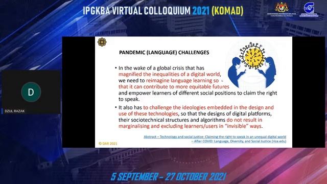 KOMAD 2021 - Session 17