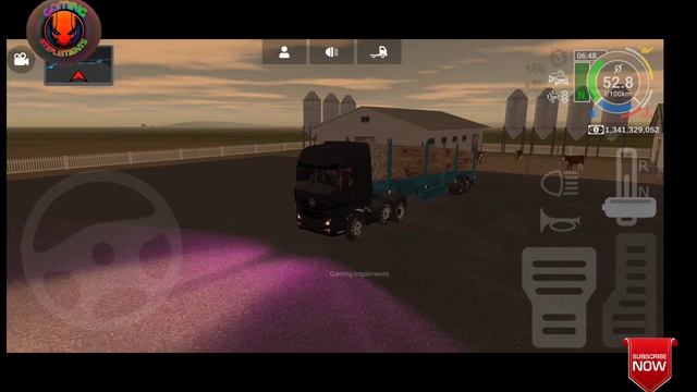 Grand Truck Simulator 2 gameplay walkthrough HD mercedes-benz actros 2551LS 6×2 GAMING IMPLEMENTS смотреть онлайн