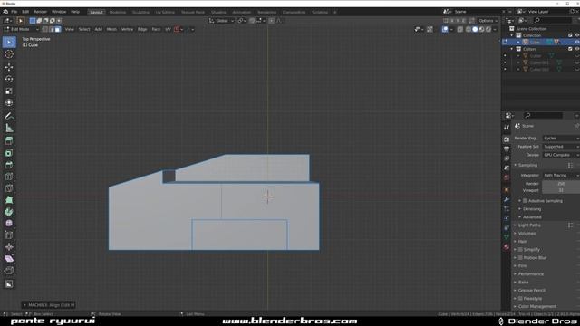 FACE align tutorial for Blender 2.92 - for hard surface