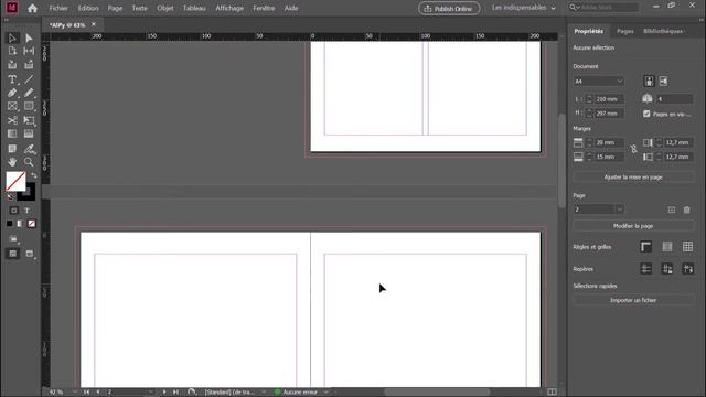 Prise en main de l'interface d'InDesign CC 2020 смотреть онлайн