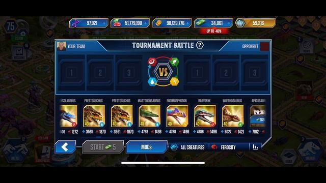 Jurassic World The Game | ep 296 | Mastodon Tournament ! смотреть онлайн