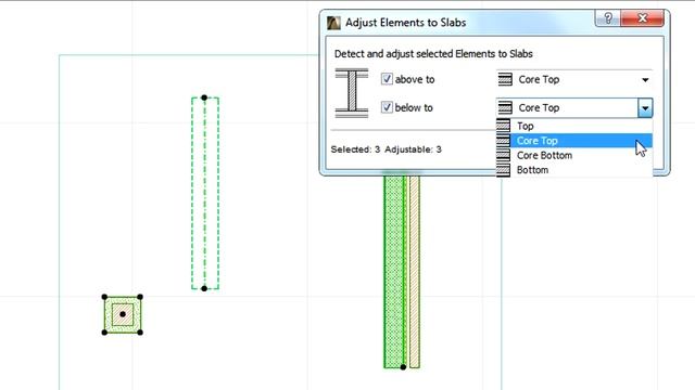 Priority Based Connections in ARCHICAD - adjust elements to slabs смотреть онлайн